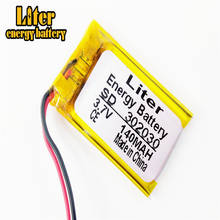 302030 032030 140mah lithium polymer battery bluetooth polymer rechargeable battery 2024 - buy cheap