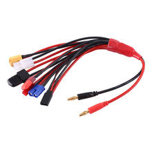 8In1 Charger 4.0mm Banana Adapter Connector T Tamiya Futaba XT60 EC3 JST Wire Cable Lipo Battery RC Drone Imax B6 B6AC 2024 - buy cheap