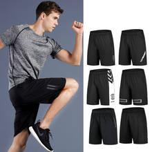 Shorts masculino esportivo de secagem rápida, calção solto para treino em academia e basquete para corrida, para verão 2024 - compre barato