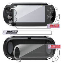 HD защитная пленка для всего экрана для Sony PS Vita PSV стойкая к механическим повреждениям; С защитой от проколов Передняя и задняя крышка Защитные чехлы Guard 2024 - купить недорого