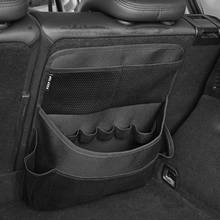 Органайзер на заднее сиденье автомобиля, компактная сумка для хранения, сетчатые карманы для багажника автомобиля, внедорожника, микроавтобуса 2024 - купить недорого