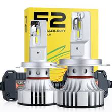 New 2Pcs F2 Car Headlight Led 72W 12000Lm Auto Bulb head light lamp 6500K Led Headlight Bulbs 2024 - buy cheap