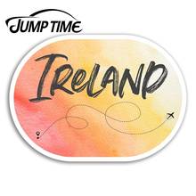 Время прыжка для Ирландия виниловые наклейки путешествия ирландский забавный стикер для ноутбука багаж бампер багажник Окно Наклейка Автомобильные аксессуары 2024 - купить недорого