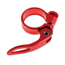 Bicycle Seatpost Clamps Large Caliber Aluminium Alloy Quick Detach Saddle Clip Mountain Bike Parts 2024 - buy cheap