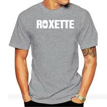 Roxette t camisa ou hoody várias cores masculino marca teesshirt men verão algodão t camisa 2024 - compre barato