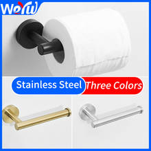 Toilet Paper Holder Stainless Steel Roll Holder Storage Creative Brush Bathroom Paper Towel Holder Wall Mount 2024 - buy cheap