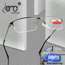 Синий светильник, блокирующий Близорукость Компьютерные очки, очки в оправе для очков для мужчин и женщин, мужские очки по рецепту для близорукости-1-1,5-2 2024 - купить недорого
