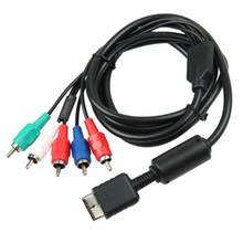 Ypbpr for PS2/PS3/PS3 Slim HDTV-Ready TV HD Component AV Cable 5-Wire 6FT Black 2024 - buy cheap