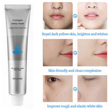 60ml Korea Collagen Cosmetic Deep Cleaning Sleeping Mask All Night Hydrating Wash Free Repair Purifies Skin Facial Cream Mask 2024 - buy cheap