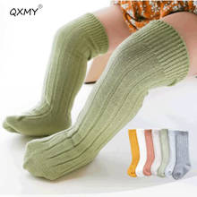 Children's Socks For Girls Boys Newborn Baby Knee High Long Socks Cotton  Candy Colors Breathable Spring Autumn Winter 2024 - buy cheap