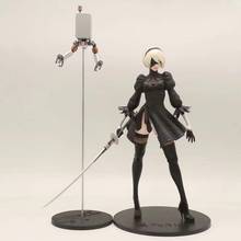28cm NieR:Automata 2B YoRHa No.2 Type B Action figure Anime Deluxe Version new style PVC fighting model figure toys doll Gift 2024 - buy cheap