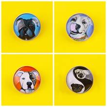 Dog Badges For Clothes Epoxy Brooch Enamel Pins Anime Icons Badge On Clothes Paired Jewelry Stripes For Clothes Set Jeans Jacket 2024 - buy cheap