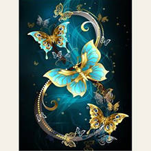 Old Street Home Animal Needlework 5D Diy Diamond Painting Butterfly Cross Stitch Diamond Embroidery Full Square Diamond Picture 2024 - buy cheap