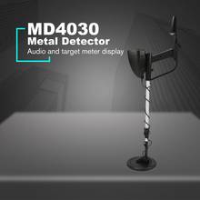 Портативный подземный металлоискатель MD4030, ручной профессиональный металлоискатель для охотников за сокровищами, с регулируемой длиной 2024 - купить недорого