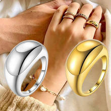 2021 Korean Fashion Women Rings Girl Gift Unique Simple Wedding Engagement Jewelry Rings for Women Accessories 2024 - buy cheap