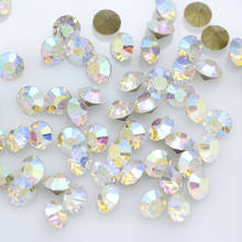 SS1-SS47 sparkly Gems stone Round Pointed back ab crystal rhinestones diamante strass glass diamond Nail art Decorations jewelry 2024 - buy cheap