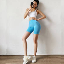 Running Shorts for Female Active Wear High Waist Seamless Yoga Shorts Sportwear Women Summer Running Tights Workout,LF326 2024 - buy cheap