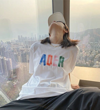 ADER ERROR T-shirt Men Women Front Color Embroidered Logo Adererror Tee High Quality Back ADER Patch t shirts 2024 - buy cheap
