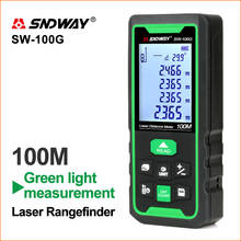 SNDWAY Laser Rangefinder Green Lines Distance Rangefinder Digital Range finder Laser Tape Distance Ruler Sensor Distance Meter 2024 - buy cheap