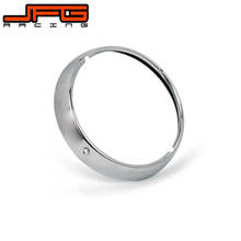 Motorcycle 7" 7 Inch Chrome Headlight Headlamp Trim Ring Adapter For HARLEY Electra Street Glide Touring 2024 - buy cheap