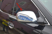 Cubierta decorativa para espejo retrovisor de coche, accesorios de protección antiroce, ABS, de alta calidad, para Hyundai SantaFe 2013-2017 2024 - compra barato