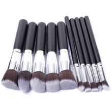 10pcs Make Up Brushes Makeup Brushes Concealer Eyeshadow Foundation Powder Eyelash Makeup Brush Set Tool pincel maquiagem 2024 - buy cheap
