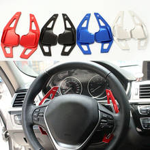 2pcs Aluminum Steering Wheel Paddle Shifter Gear Shift Shifter Extension For BMW F30 F31 F32 F10 F20 F22 F15 F16 X1 X3 X4 X5 X6 2024 - buy cheap