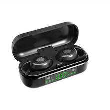 V8 Bluetooth Earphones True LED Electricity Display Wireless 5.0 TWS In-Ear Headset 3D Stereo Sound Sport Earpiece 2024 - buy cheap