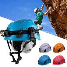 Capacete profissional de escalada, multifuncional, para esportes, bicicleta, mountain bike, segurança, acampamento, caminhada ao ar livre 2024 - compre barato