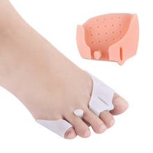 1Pair Silicone Foot Finger Toe Separator Foot Care Tool Bunion Splint Straightener Corrector Hallux Valgus Massager 2024 - buy cheap
