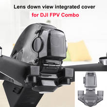Cubierta integrada de lente de visión descendente para DJI FPV Combo, accesorio protector de lente de cámara, cardán, soporte de montaje 2024 - compra barato