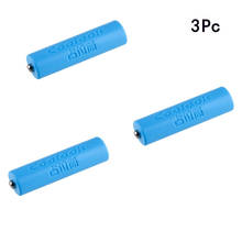 3Pc 14500 AA Size Dummy Fake Battery Case Shell Placeholder Cylinder Conductor 2024 - buy cheap