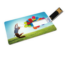 4G 8G credit card USB Flash Drive customized Pen drive personalized as your logo photo design pendrive (10pcs can print logo ) 2024 - buy cheap