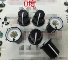 5pcs/lot Axle potentiometer knob cap plastic knob cap A black cap 0 degrees 90 degrees 180 degrees 270 degrees 2024 - buy cheap