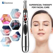 Electric Acupuncture Point Massage Pen Electronic Meridians Laser Therapy Pain Relief Energy Pen for Body Leg Neck Health Care 2024 - buy cheap