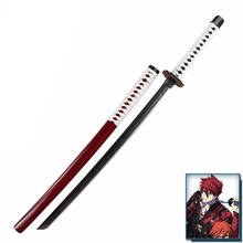 [Funny] 100cm Cosplay Touken Ranbu Online weapon Wooden Japan Samurai Sword model Anime Costume party gift toy 2024 - buy cheap