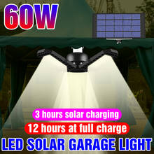 Garage Bulb LED Light Control Sensor Street Lamp Outdoor Waterproof Solar Energy LED Light 60W 80W Yard Pathway Emergency Lamps 2024 - buy cheap