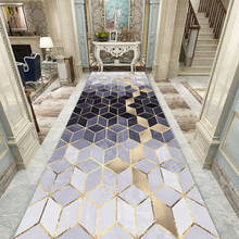 European Stair Carpet Long Hallway Corridor Rug Home Hotel Aisle Carpets Entrance Doormat Wedding Floor Mat Anti-Slip Rug Door 2024 - buy cheap