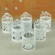 Hollow Holder Candlestick Tealight Hanging Lantern Bird Cage Vintage Wrought New 2024 - buy cheap