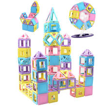 Big Size DIY Magnetic Designer Magnetic Building Blocks Construction Building Toys Magnets Blocks For Children Kids Gifts 2024 - buy cheap