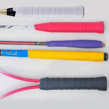 Empuñaduras antideslizantes para raqueta de tenis, cintas de bádminton absorbentes para el sudor, vibración, Banda de sudor, 1 unidad 2024 - compra barato