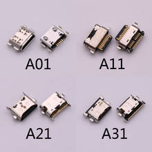 5Pcs/Lot Micro USB Charging Connector Type C Port Jack Repair Parts Replacement For Samsung A01 A11 A21 A31 A41 A51 A71 2024 - buy cheap