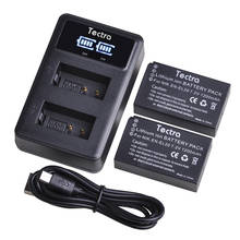 Batería EN-EL20 EN EL20a + cargador USB LED para Nikon Coolpix P1000 Nikon1 J1, J2, J3 Nikon1 AW1 ENEL20, 2 unidades 2024 - compra barato