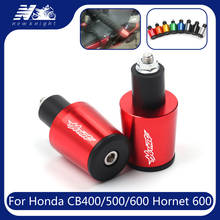 With Logo 8 Colors For Honda CB400 CBR CB500 CBF600 CB600 Hornet 600 7/8'' 22mm Motorcycle CNC Handlebar Grips Bar Cap End Plug 2024 - buy cheap