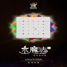 Yuxin Little Magnetic 6x6x6 cube 6x6 Magnetic Magic Cube Speed Cube magico Little 6x6x6 cubo magic puzzle cube 2024 - buy cheap