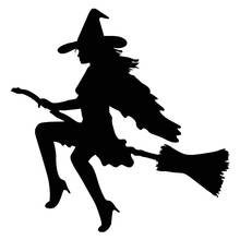 Witch Cars Stickers Funny Vinyl Car Wrap for Auto Product Decal Accessories Automovil Decoration New Art Motorcycle Styling 2024 - buy cheap