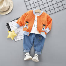 2020 Autumn Winter Baby Clothing Sets Boys Clothes Sets Boys Sport Coat+shirt+pants 3Pcs/Sets Children Tracksuit Set 0-5 Years 2024 - buy cheap