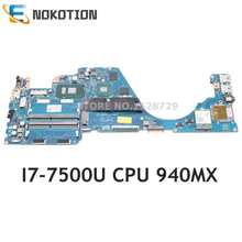 NOKOTION DCM40 LA-F031P 930576-601 930576-001 For HP14-BF 14-bf058TX Laptop Motherboard 940MX 2GB I7-7500U CPU 2024 - buy cheap