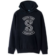 Girls Woman Hoodie Jughead Jones Southside Serpents Riverdale Snake Couple Clothes Autumn Winter Fleece ZIIART 2024 - buy cheap