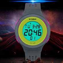 Ultra-thin Men Digital Wristwatches New Minimalism Style Casual Waterproof Watch For Male Breathable Strap Design Luminous Clock 2024 - buy cheap